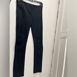 Calvin Klein Straight Leg Size 8/44 Black Pant